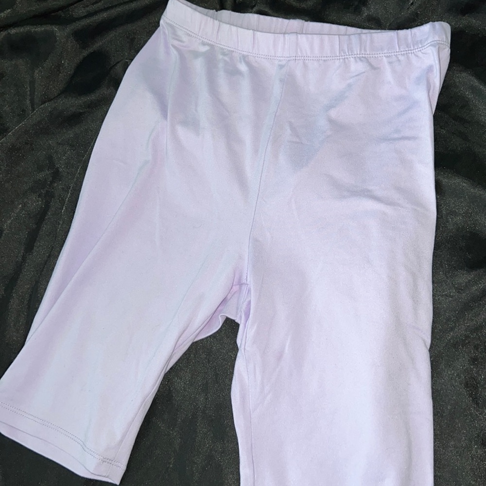 Purple Biker Shorts